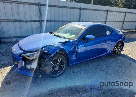 2014 Subaru Brz 2.0 Limited из США, поврежденный, VIN JF1ZCAC11E9603203